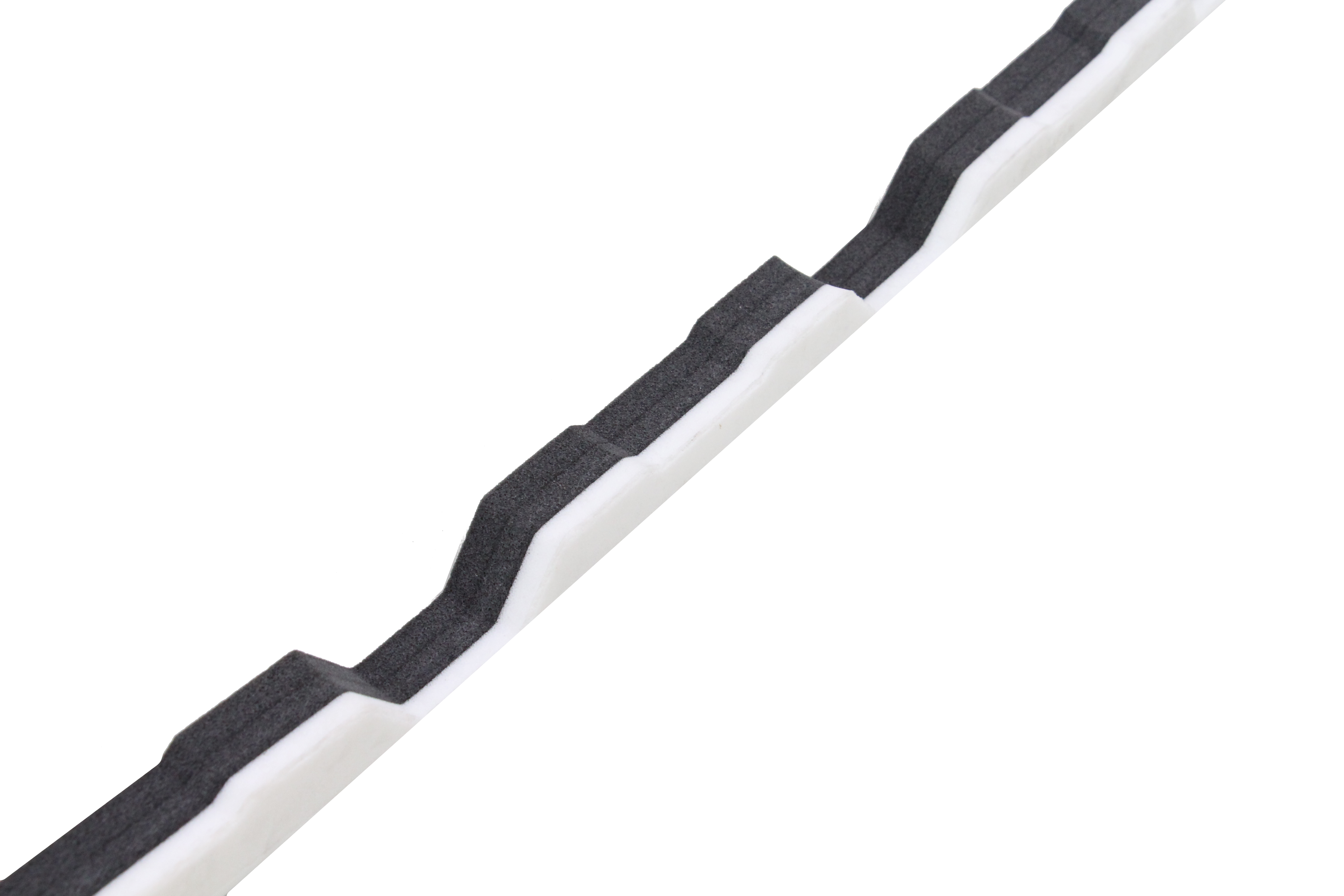 ISO profile filler strips for TP 22/214 length 1070mm black/white large bead