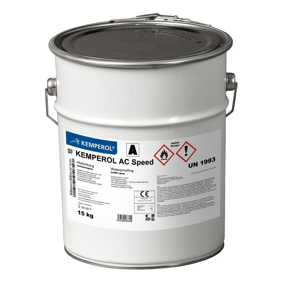 KEMPEROL® AC Speed Comp. A grey 15kg container