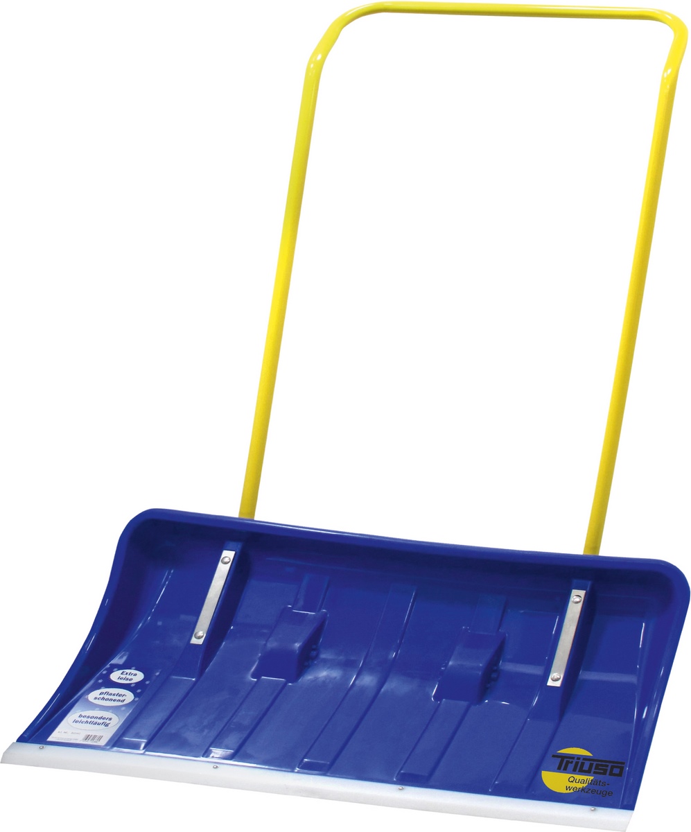 Triuso Schneewolf 80cm Kunststoff mit Bügeln, Rollen und Gleitkante