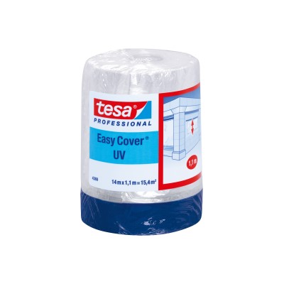 tesa Easy Cover® UV - Folie Matt 14mx2600mm 00 Blau - 4369