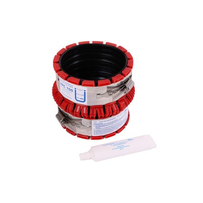 Złączka rurowa Funke VPC DN 100 zakres mocowania 102-133mm