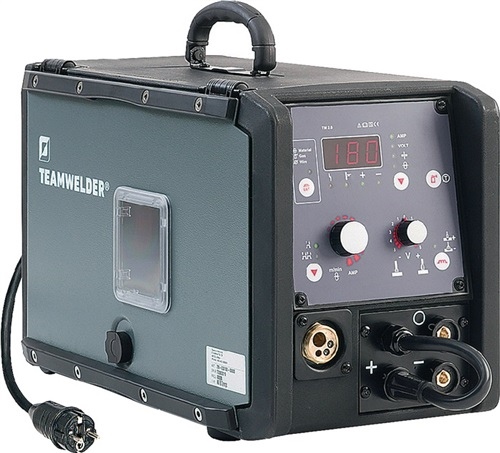 MIG/MAG welding system MIG 180 D2 Set A Synergic w.accessory 5-180 gasg.TEAMWELDER