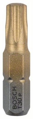 Bosch MaxGrip screwdriver bit 3-pack T30 25mm 1/4"" external hexagon shank