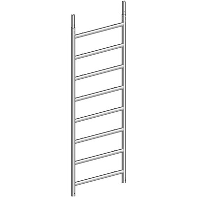 Layher aluminium ladder frame for rolling tower 75/8 rungs - 1297.008