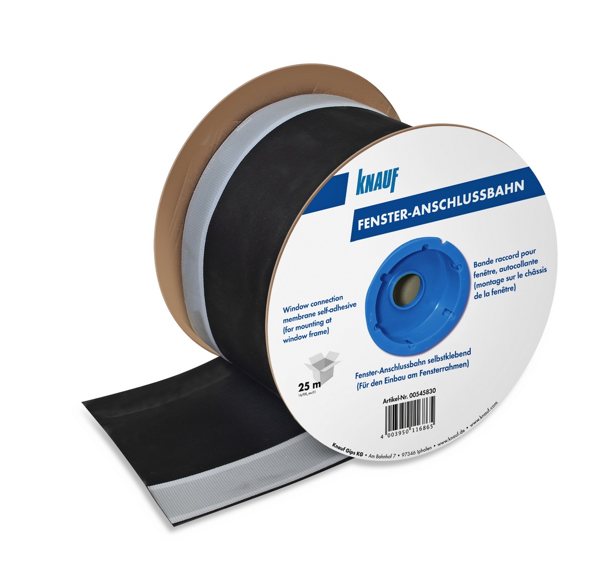 Knauf membrana do połączeń okiennych do konstrukcji drewnianych 0,75x170mm 25m rolka