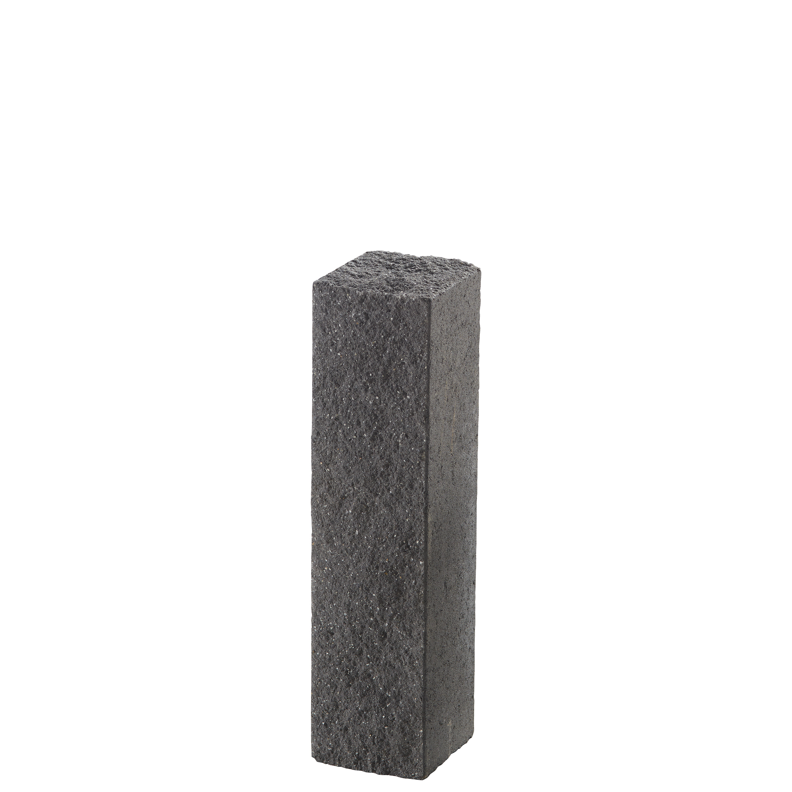 Palisade Via Leano 15x14x60cm anthrazit. gebrochen. gebrochen