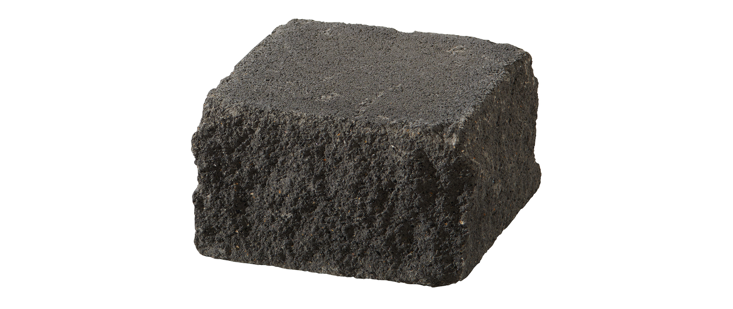 Half unit Vermont 25x25x15cm basan anthracite. burnt. aged