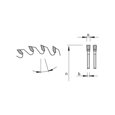 Stehle Handkreissägeblatt Hartmetall 190x2.6/2.0x20 Z 54 TR-F - 58110229