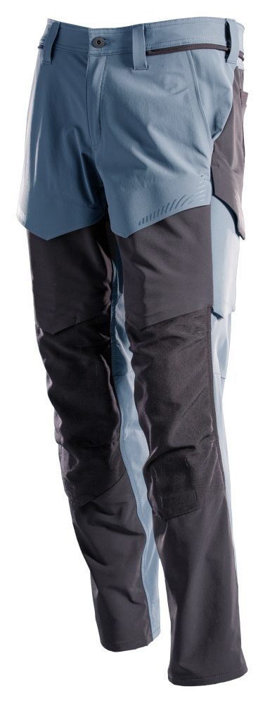 MASCOT® Customized Hose m. Knietaschen steinblau/schwarzblau Gr. 82C48