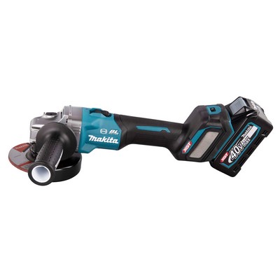 Akumulatorowa szlifierka kątowa Makita 40V 125mm 2 akumulatory + ładowarka w MAKPAC