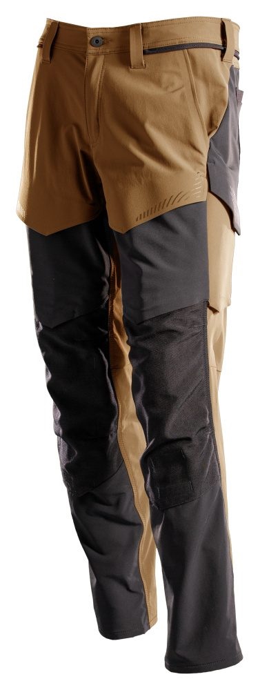 MASCOT® Customized Hose m. Knietaschen nussbraun/schwarz Gr. 82C52