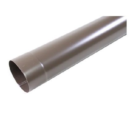 PREFA drain pipe 0.7mm 3mtr D 100mm 3000mm brown