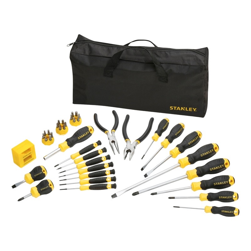 SBD tool set w. bag 39 pcs - STHT0-62114