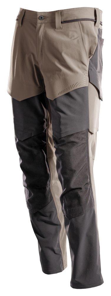 MASCOT® Customized Hose m. Knietaschen dunkles sandbeige/anthrazitgr. Gr. 82C48