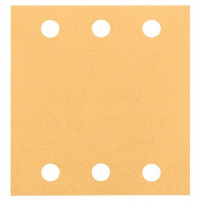 Bosch Schleifblatt C470 BfWP 115x107mm K80 6 Löcher 10er-Pack