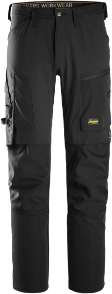 Snickers 6318 AllroundWork 4-Wege-Stretchhose schwarz Gr. 48