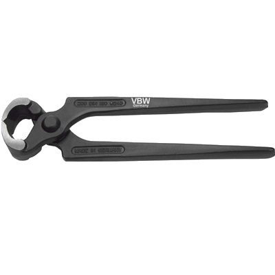 VBW Kneifzange 180mm - 515005 Schwarz lackiert polierter Kopf