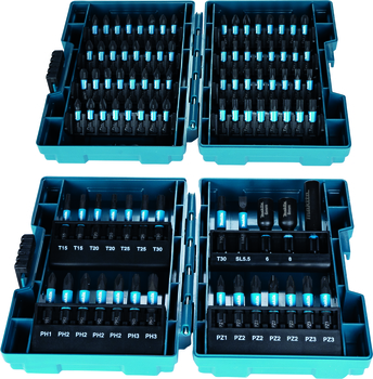 Makita Impact Black bit set 90-piece bits in box, E-03109