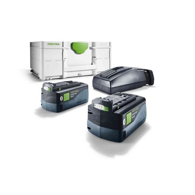 Zestaw zasilający Festool SYS3 ENG 18V 2x4.0/TLC6 - 576811