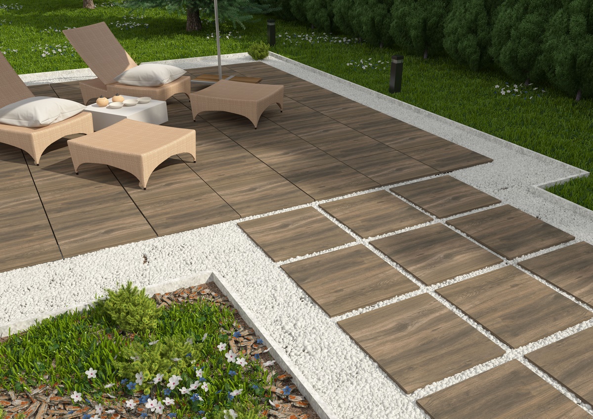 KNKE H Wood ebony glasiert matt 90x45x2cm rektifiziert
