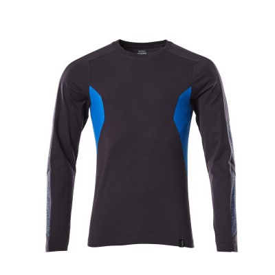 MASCOT® Accelerate T-Shirt langarm schwarzblau/zurblau - Gr. L ONE