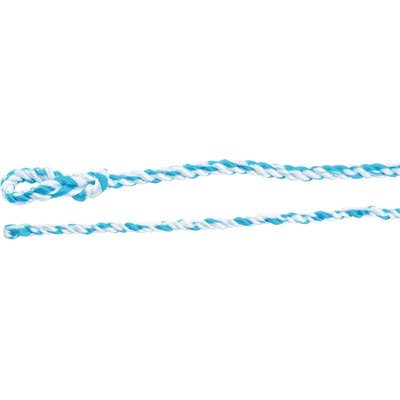 Triuso scaffold rope 2.5m blue white w. loop loop