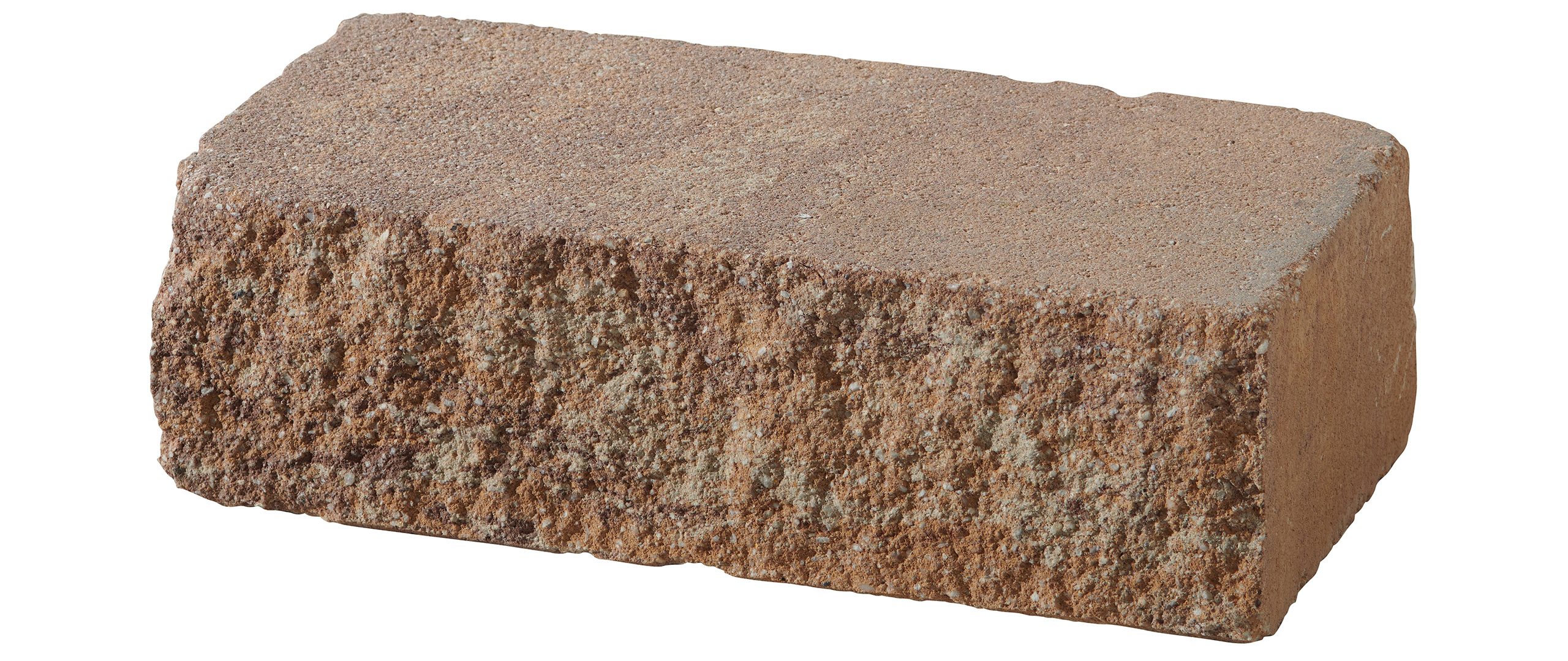 Basic element Vermont Abdecks. 50x25x15cm nebraska gravel. burnt. aged. str.