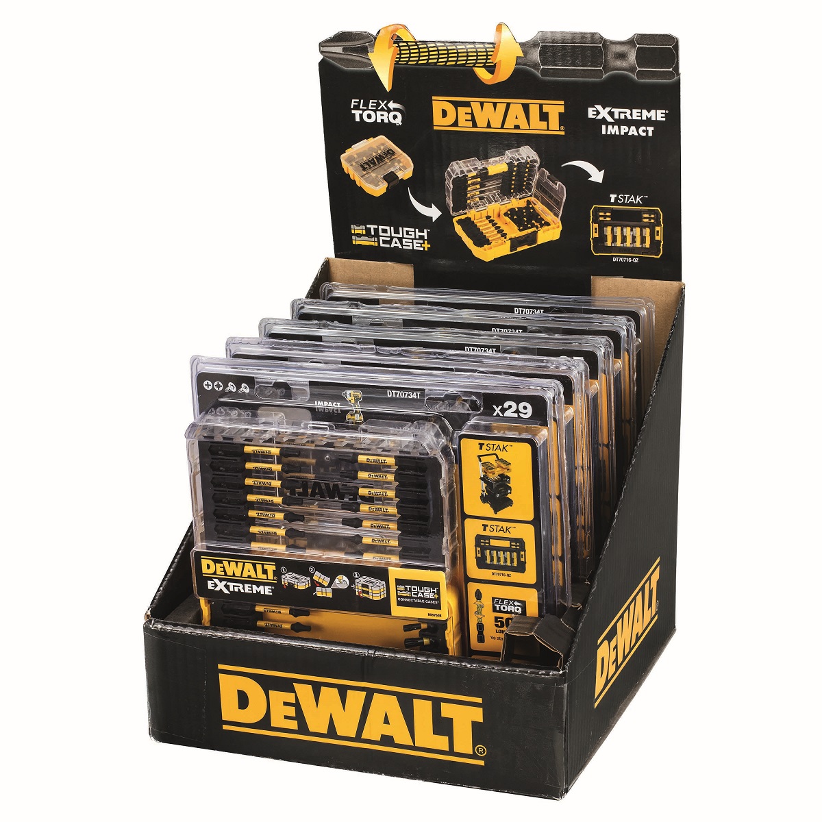 SBD Bit-Set schlagfest 29-tlg. DEWALT