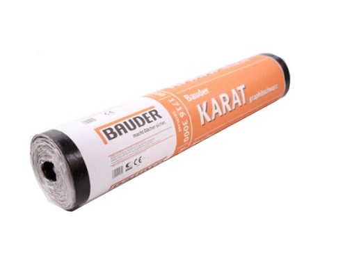 Bauder KARAT grafitowy czarny 5x1m