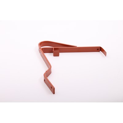 LEH PB snow guard support brick red 200-25/6mm cranked