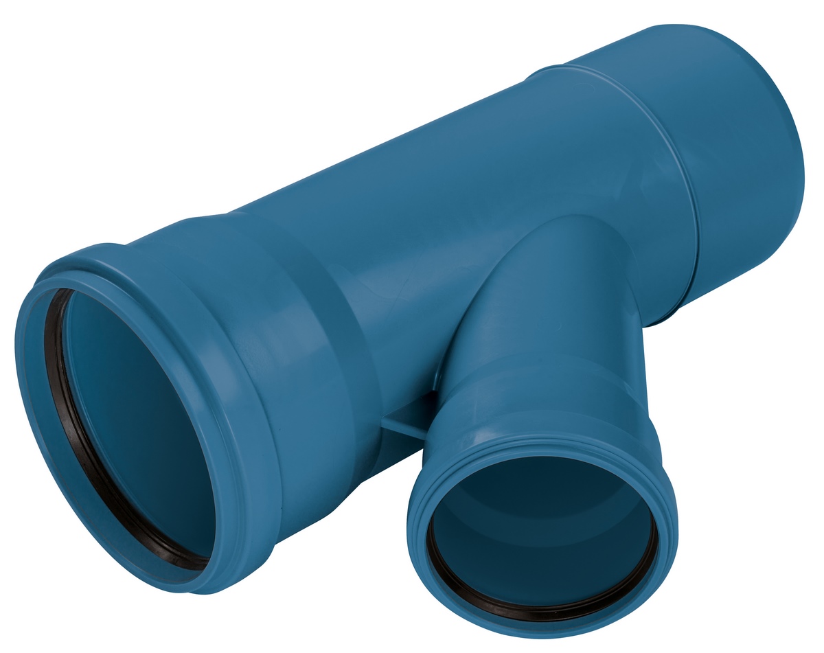 Wavin Acaro PP Blue RW odgałęzienie 45° 200/200 mm