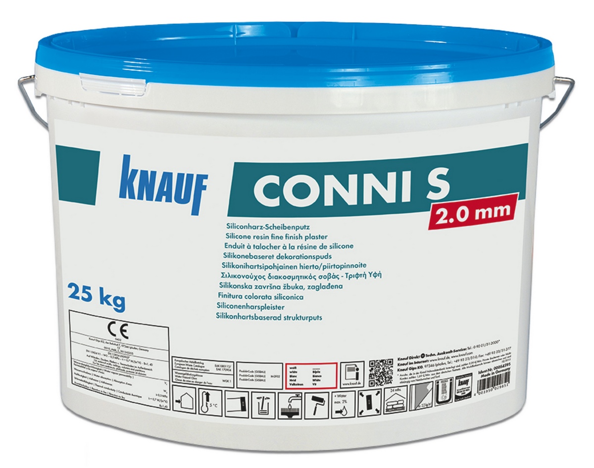 Knauf Conni S 2mm biały 25kg tynk strukturalny na bazie żywicy silikonowej