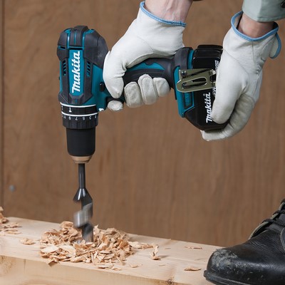 Makita cordless impact drill 18V DHP482F3JB 3x3.0Ah batteries + charger