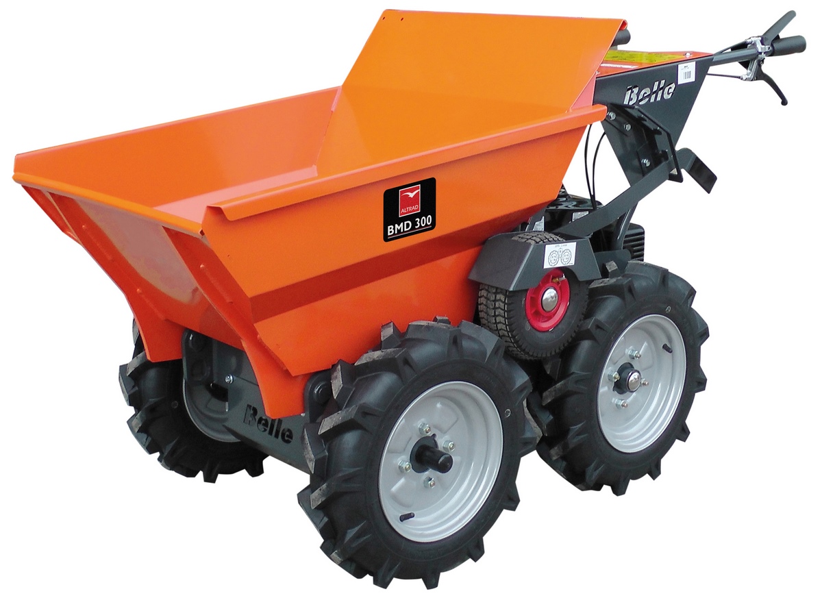 Lescha Minidumper BMD300 m. Mehrzweckreifen 4.0kW