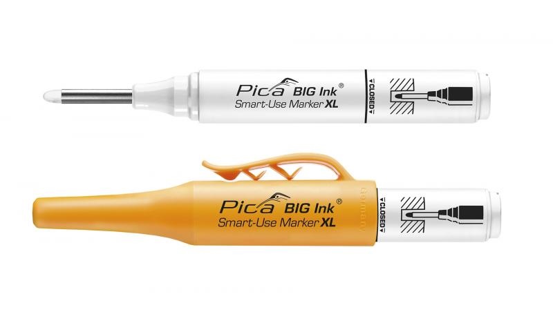 Pica Big-Ink Marker Smart-Use XL biały marker permanentny z głębokim otworem