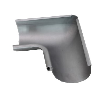 Ned Zink Nova pre-patinated 90 degree internal angle 333 leg 30cm