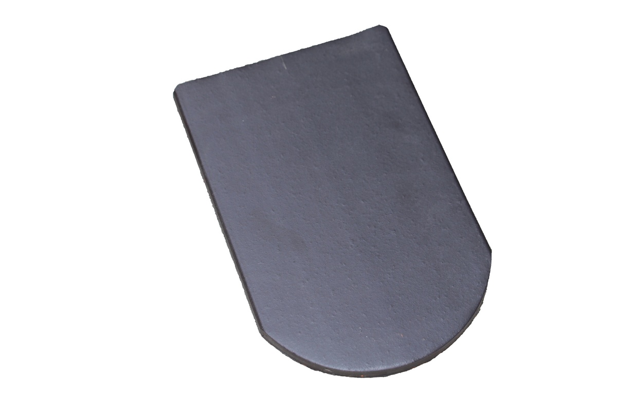CRE KLASSIK Biber eaves tile RS Nuance old grey engobed 18x26cm ROG