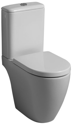 Keramag Washdown WC iCon rimless. 6 l. wolnostojący biały KT