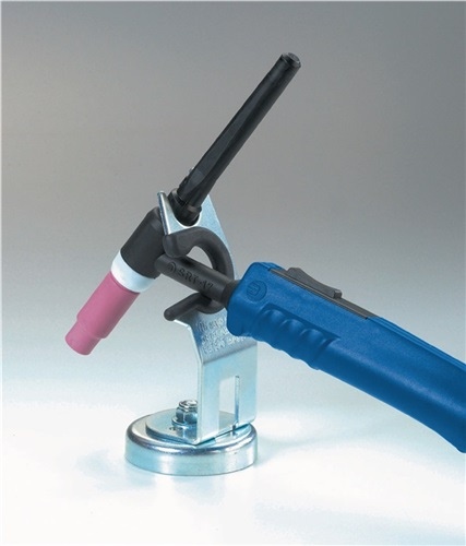Torch holder with magnetic base STA galvanised TIG torch