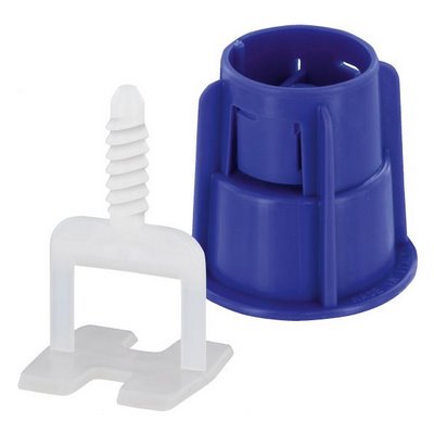 Triuso levelling system 2mm 280 pcs. 200 threaded lugs 80 pulling bonnets