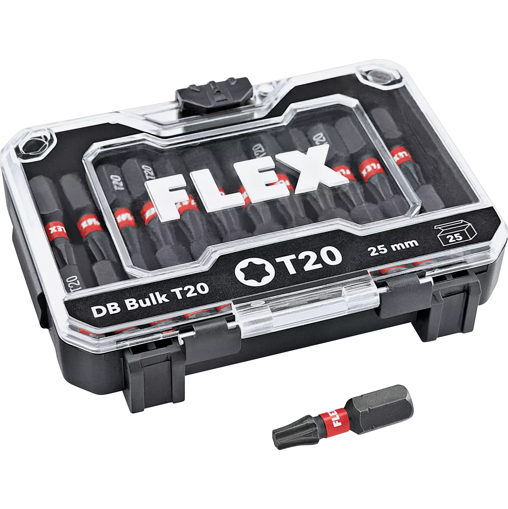 FLEX Bit Set DB Bulk T20 25-piece