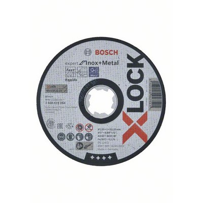 Bosch cutting disc X-LOCK Expert for Inox and Metal Ø125x1mm