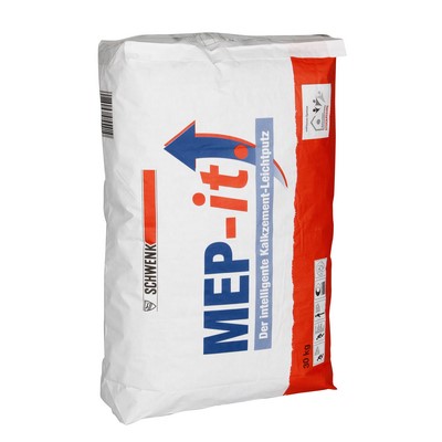 AKURIT MEP-it. 30kg Lime-cement lightweight plaster