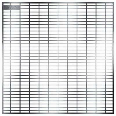 ACO Profiline VZ Mesh grating MW30/10 400x400mm Aufs. without locking device