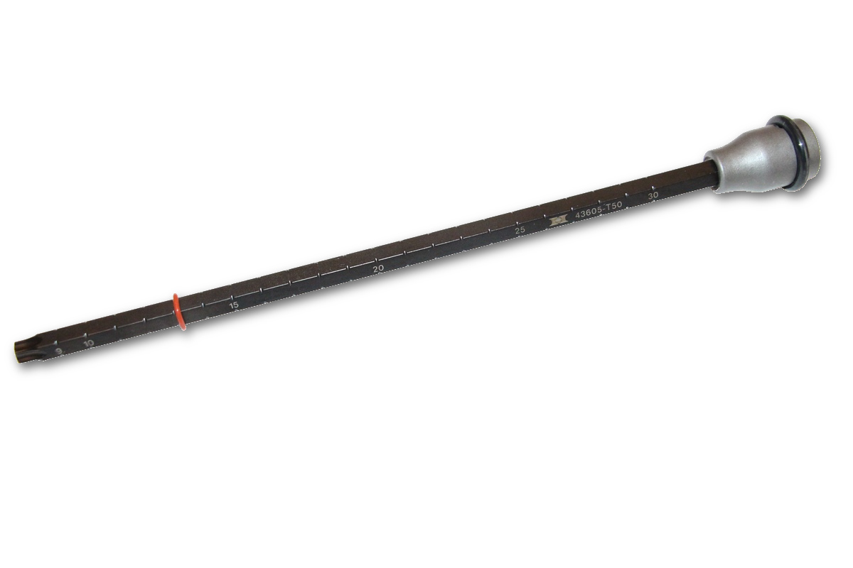 Heco MMS-TC Setting tool T50x286 w. 1/2 socket spanner drive
