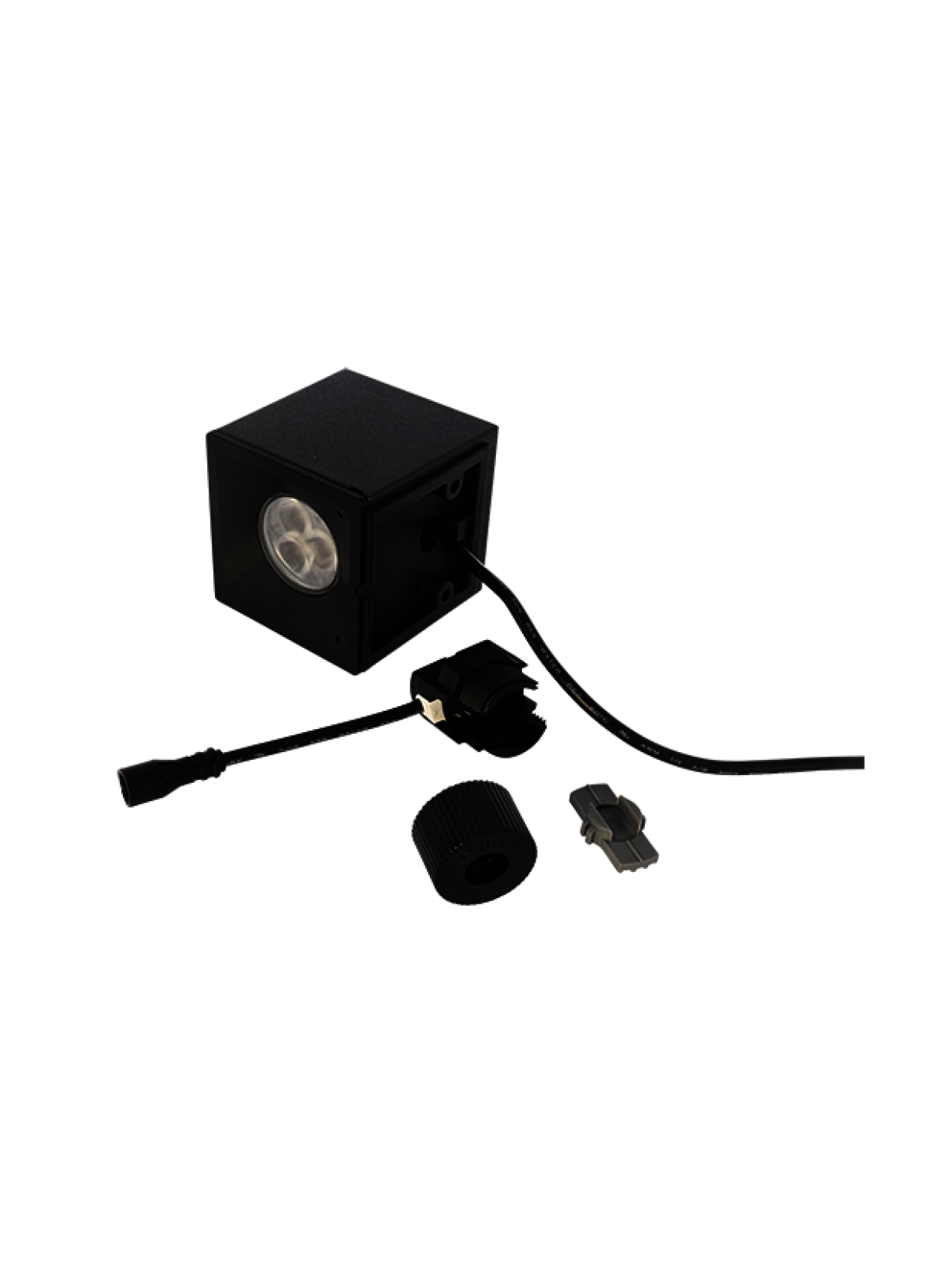 in-lite lampa ścienna LED BIG CUBID ciemna 12V 1W