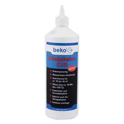 Beko wood glue D3 1000g white
