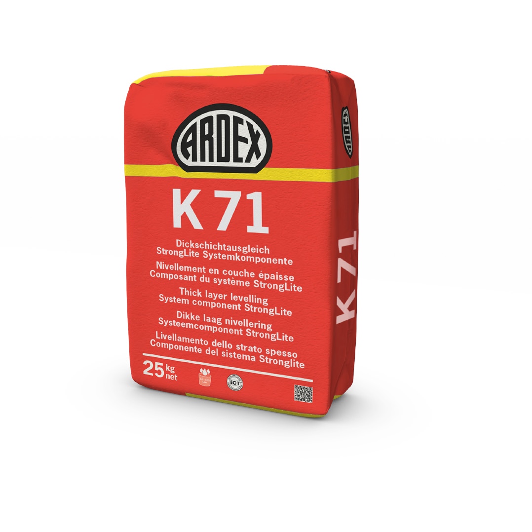 ARDEX K71 Thick layer levelling 25kg 3-50mm