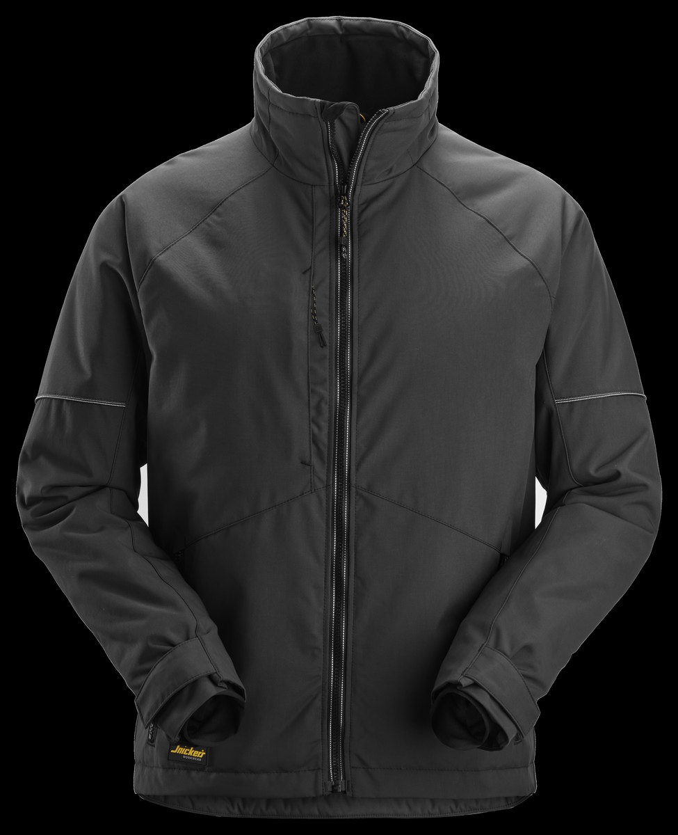 Snickers AllroundWork Winterjacke schwarz - Gr. M