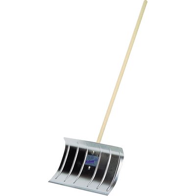 Triuso Schneeschieber Alu m. Alukkante Kobold B=50cm Stiel 135cm Stecksystem